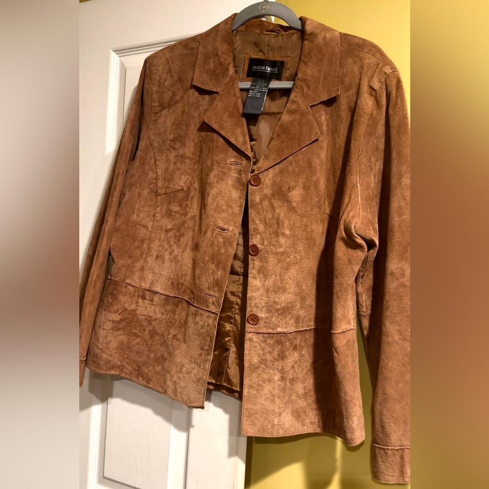 Vintage Brandon Thomas Suede Jacket - XL